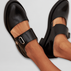 Sara - Classic Mary Janes with Adjustable Buckle