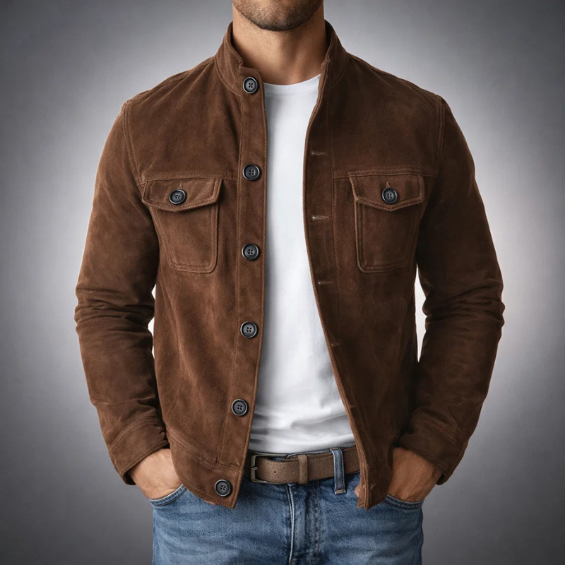 Sterling | Suede Look Jacket