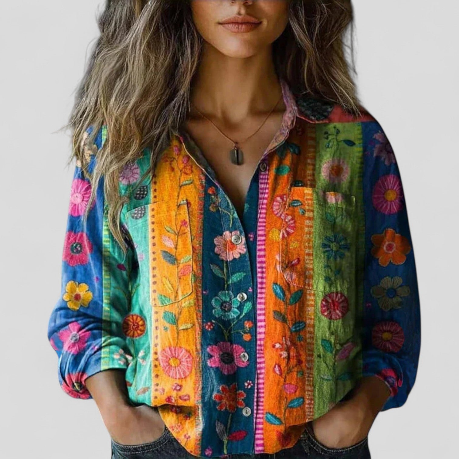 Lorenhilde | Comfortable Blouse Shirt