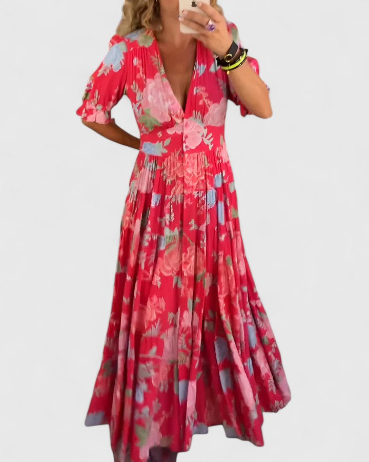 Minelda | Floral Dress