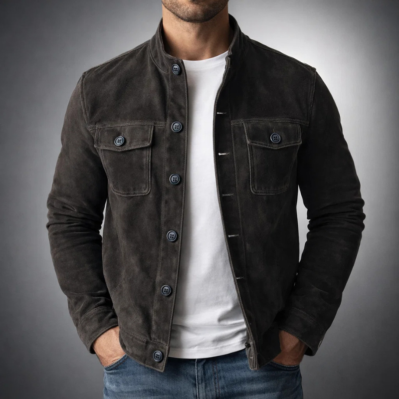 Sterling | Suede Look Jacket