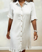 Maria | Comfortable Dress with Flattering Pleats