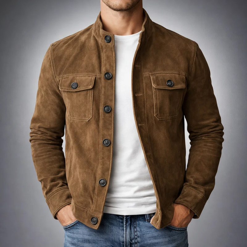 Sterling | Suede Look Jacket