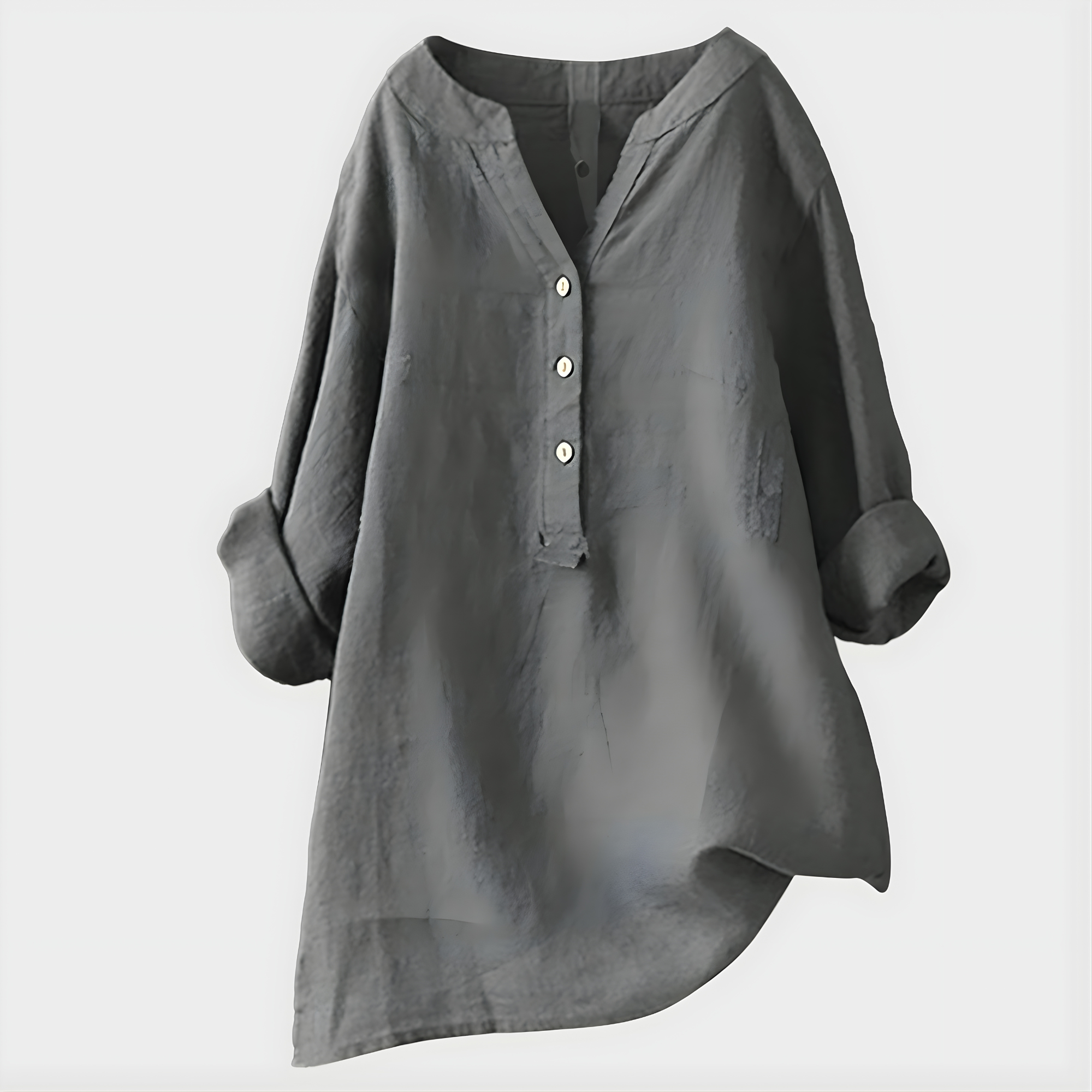 Veronique™ Elegant V-Neck Blouse