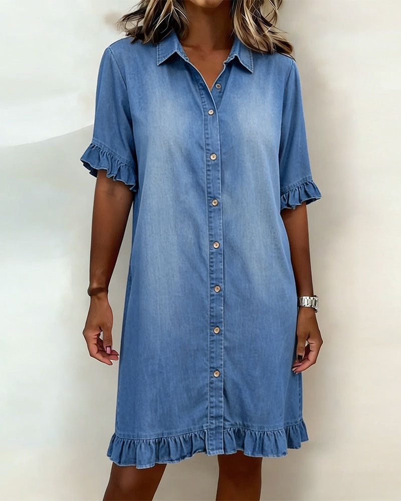 Maria | Comfortable Dress with Flattering Pleats
