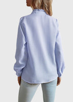 Alice - Ruffle Long Sleeve Shirt