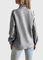 Alice - Ruffle Long Sleeve Shirt