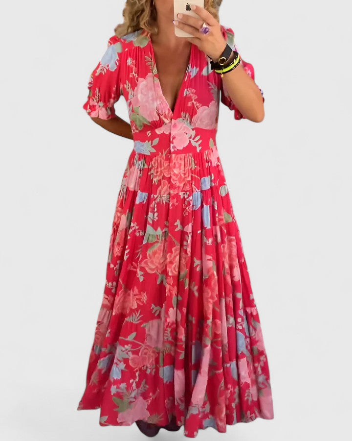 Minelda | Floral Dress