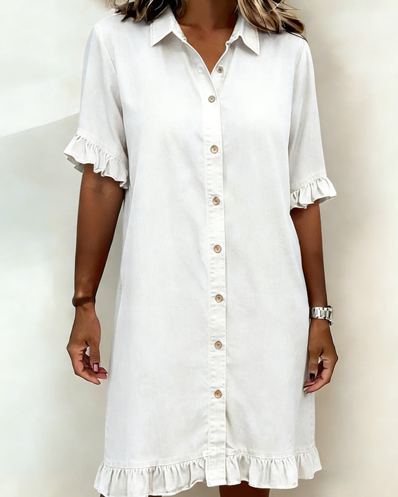 Maria | Comfortable Dress with Flattering Pleats