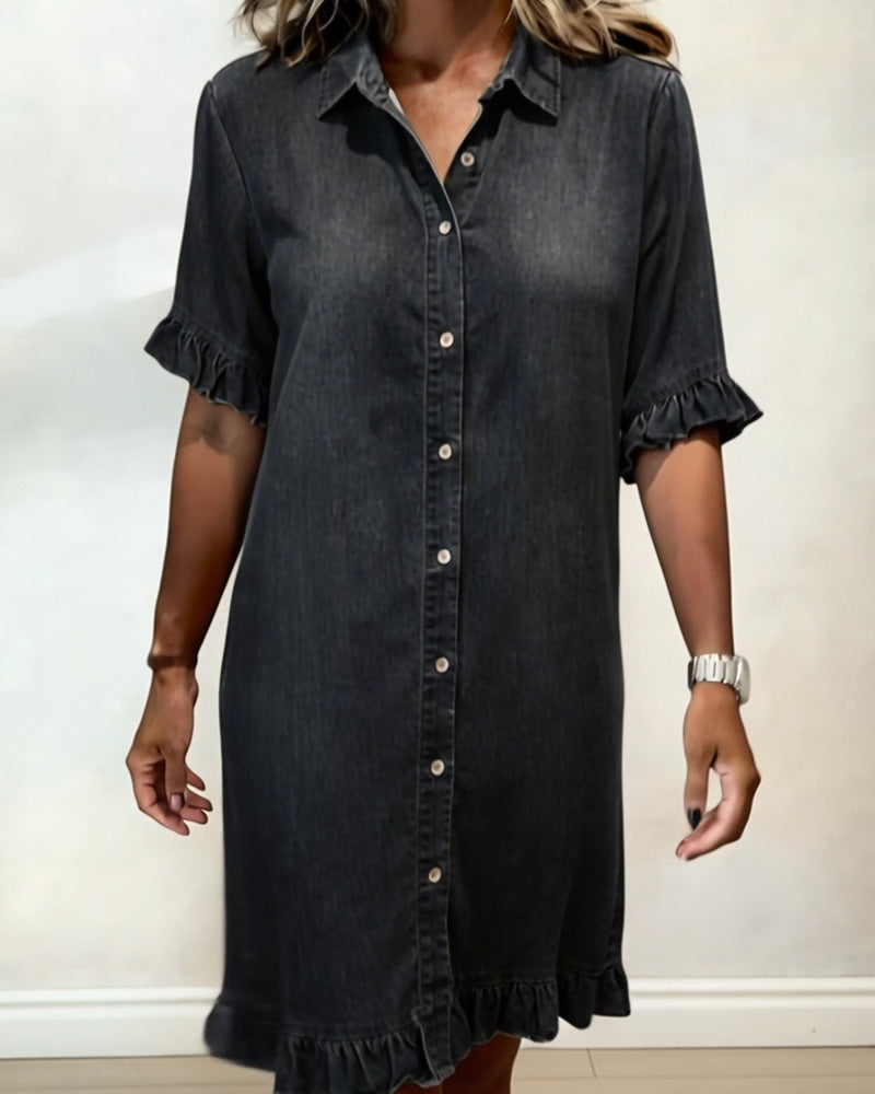 Maria | Comfortable Dress with Flattering Pleats