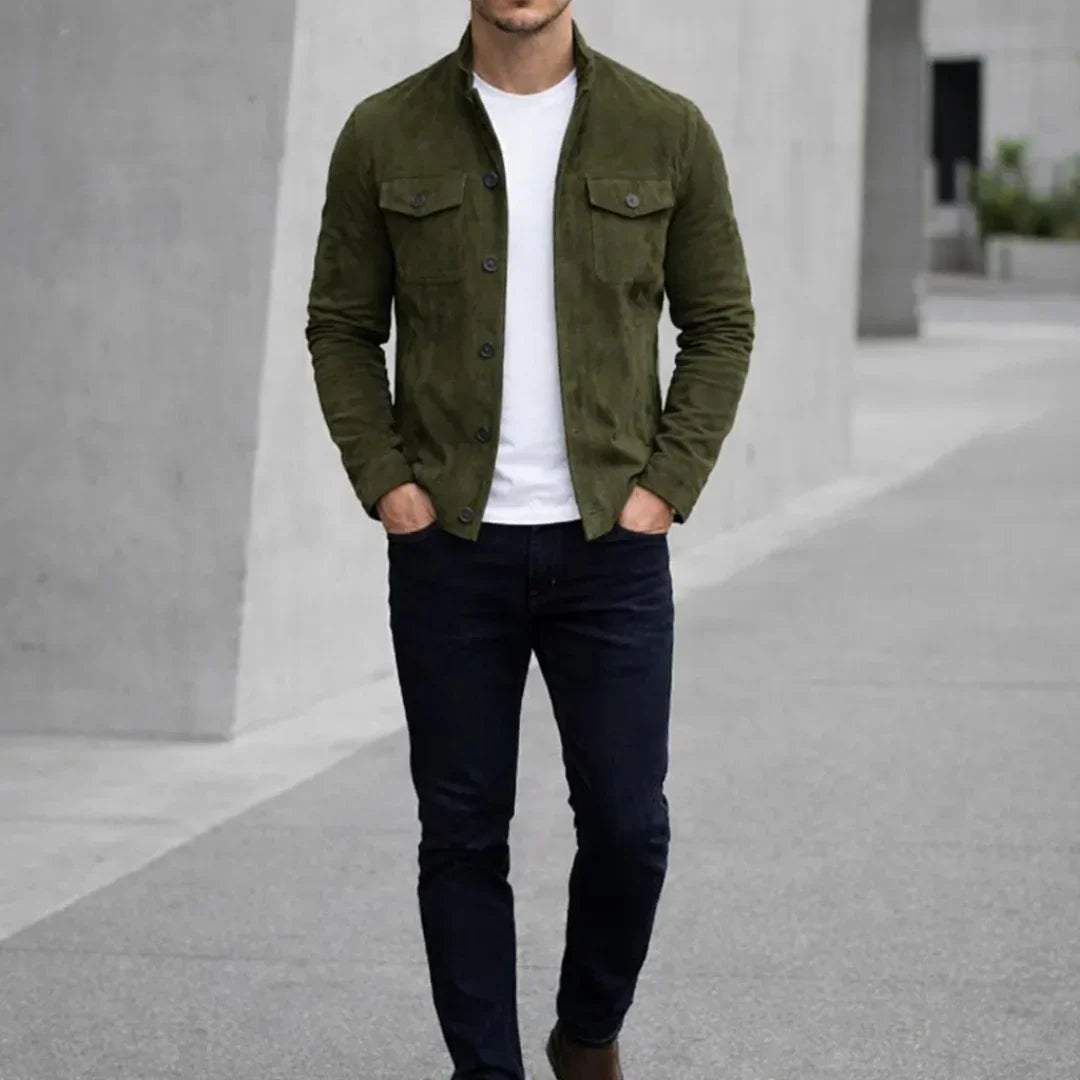 Sterling | Suede Look Jacket