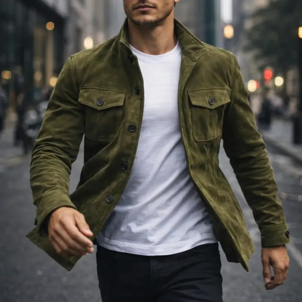 Sterling | Suede Look Jacket