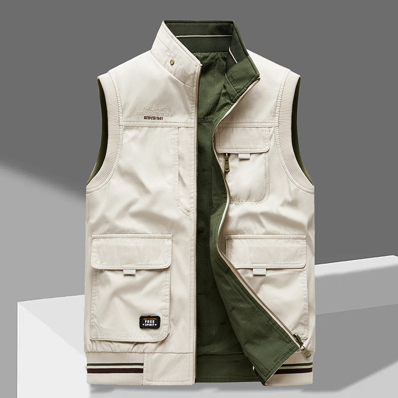 Crispin | Sleeveless Cotton Vest