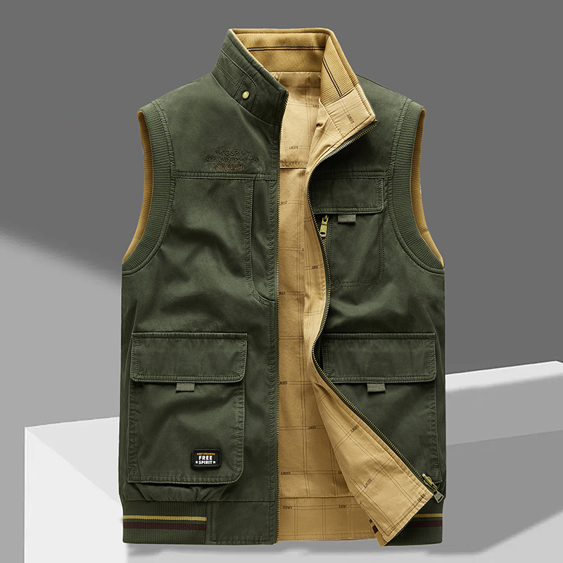 Crispin | Sleeveless Cotton Vest