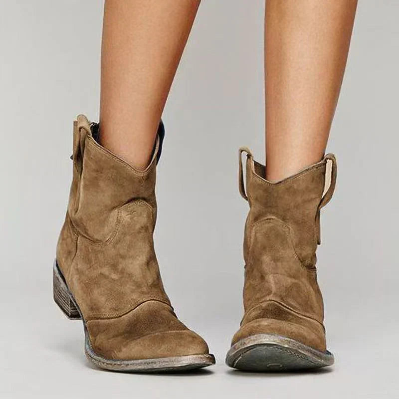 Charlotte - Suede Look Orthopedic Boots