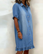 Maria | Comfortable Dress with Flattering Pleats
