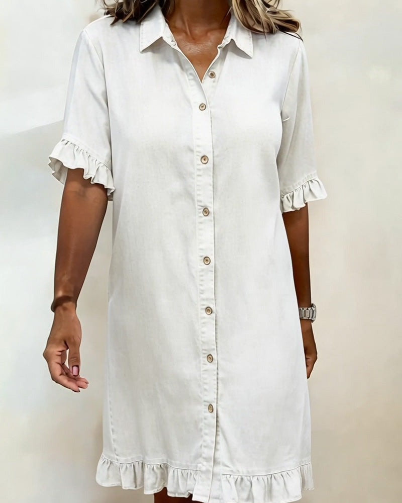 Maria | Comfortable Dress with Flattering Pleats
