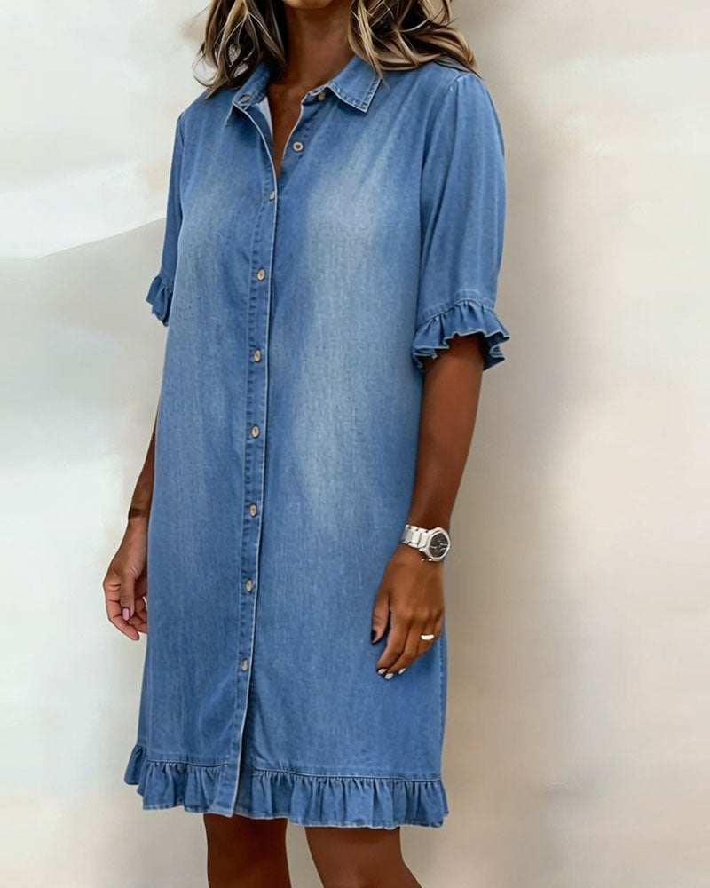 Maria | Comfortable Dress with Flattering Pleats