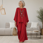 Celeste | Elegant Linen Two-Piece Set