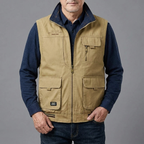Crispin | Sleeveless Cotton Vest