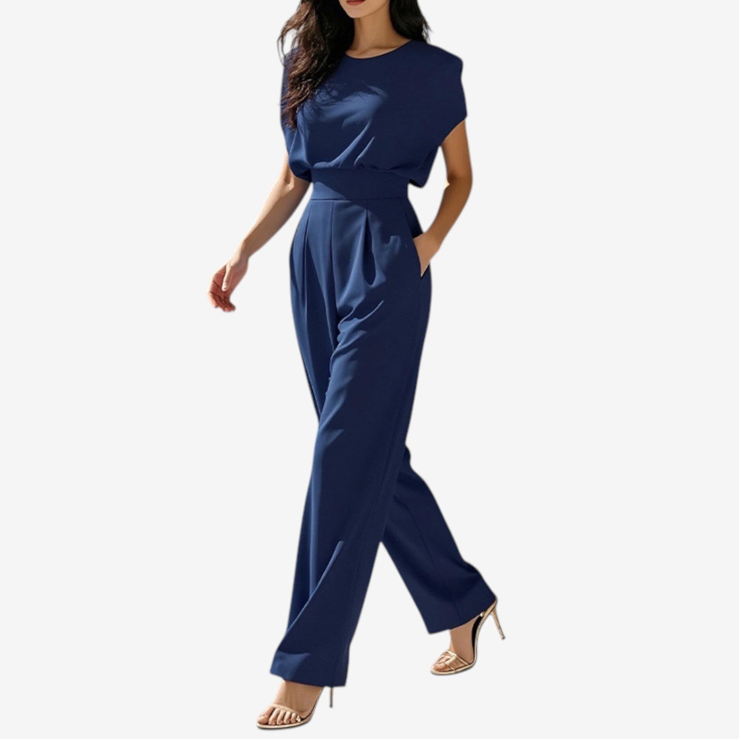 Ariia | Belted Jumpsuit
