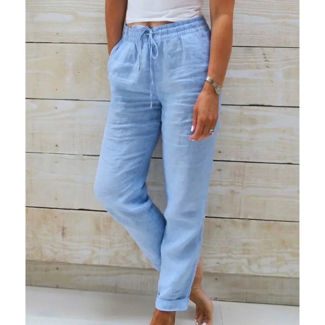 Mikayla | Breathable Cotton Trousers