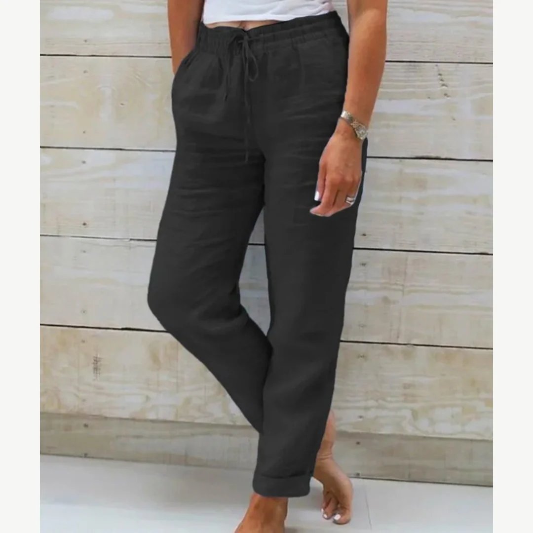 Mikayla | Breathable Cotton Trousers