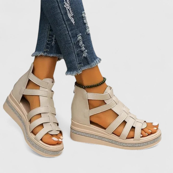 Kendall | Orthopaedic Strass Sandals